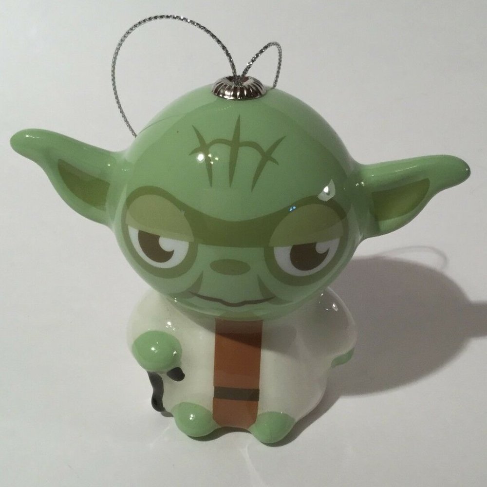 Disney Hallmark Star Wars Yoda Christmas Ornament
